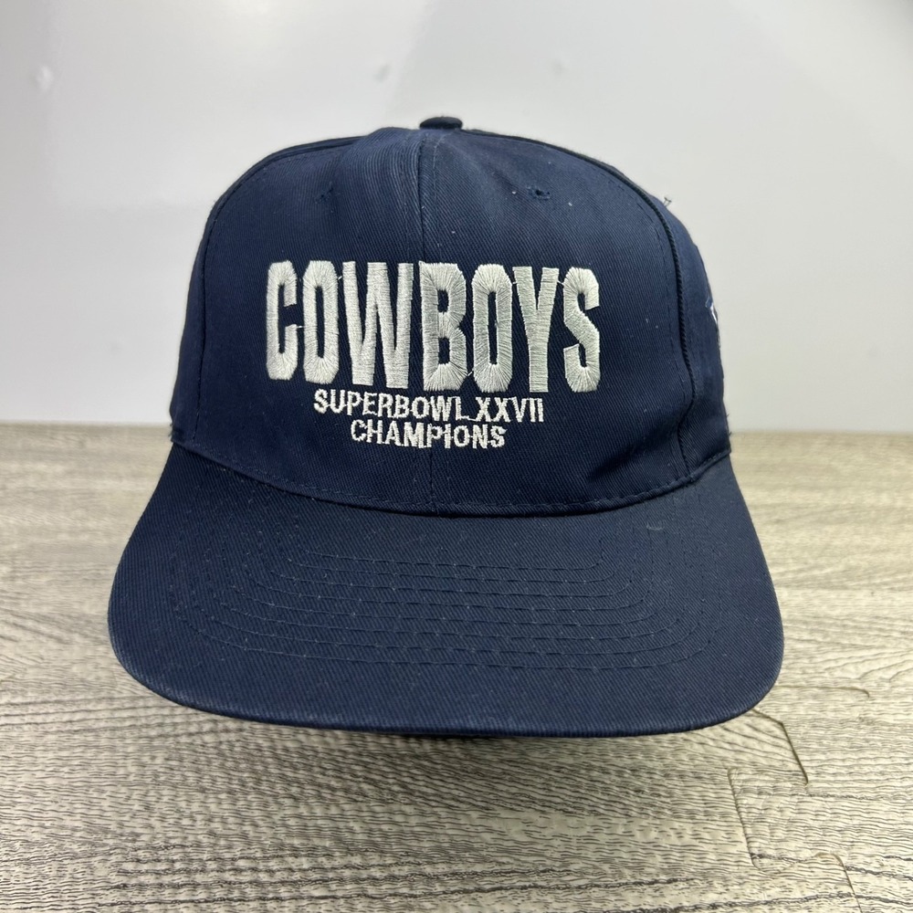 Vintage 90s Dallas Cowboys Super Bowl Champs Hat Cap Snap Back Adjustable 1993